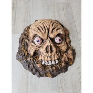 Scary zombie face bloodshot Halloween prop home decor